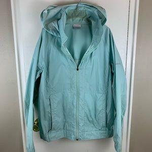 Columbia waterproof rain jacket